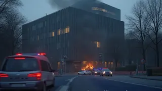 Brandstiftung vor baden-württembergischem Ministerium: Staatsschutz prüft politischen Hintergrund