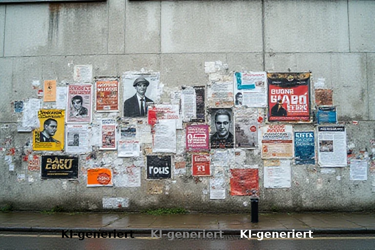 Bremens Plakat-Krieg gegen die Schatten-Geheimdienste