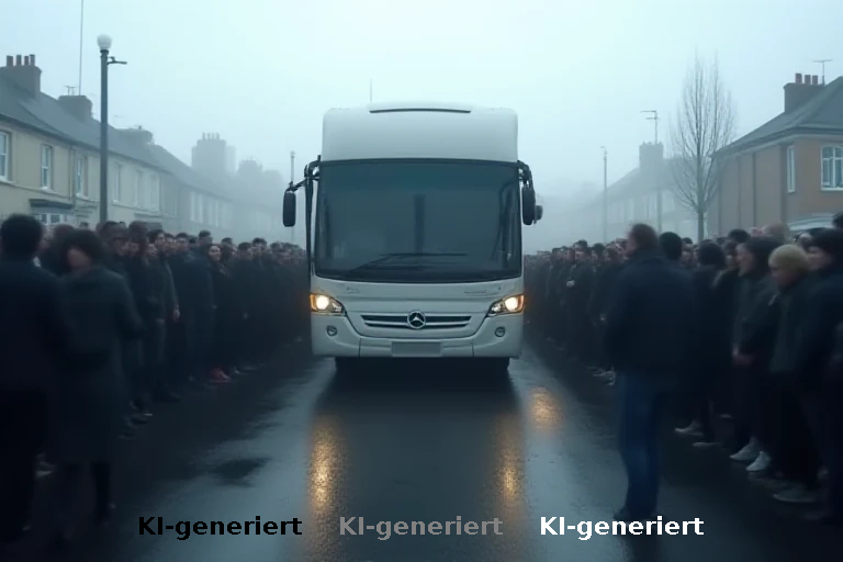 Briten haben genug: Hunderte blockieren Migranten-Busse in Portsmouth