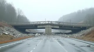 Brückeneinsturz auf A81: Kritik an Bauzustand und Sicherheitsprotokollen