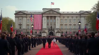 Buckingham-Palast ehrt US-Opfer mit historischer Hymne