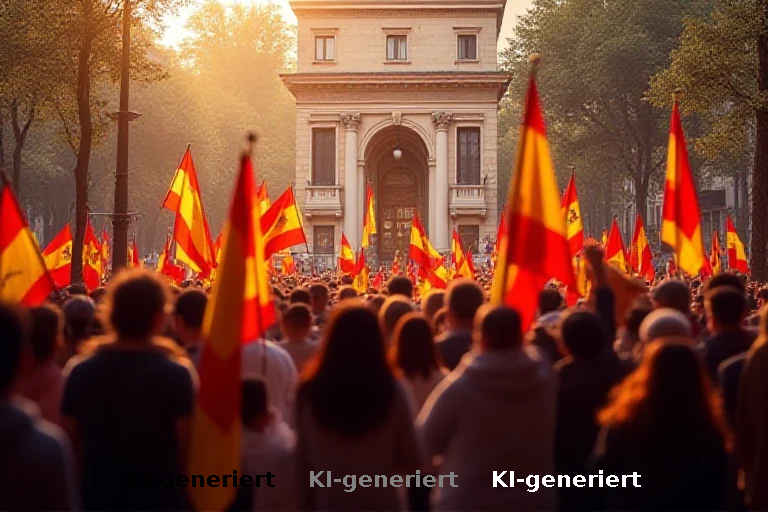 Bürger mobilisieren sich für den Erhalt der spanischen Identität und Souveränität