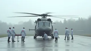 Bundeswehr-Hubschrauber als Lehrmittel: Fortbildung bayerischer Notärzte in Ulm