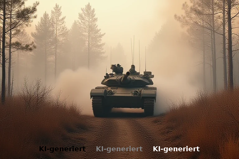 Bundeswehrpanzer im Hürtgenwald: Militärische Mittel zur Waldbrandbekämpfung