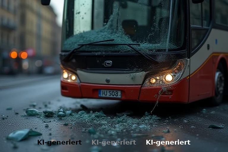 Buskollision in Neukölln: Fünfzehn Insassen verletzt, Ursache unklar