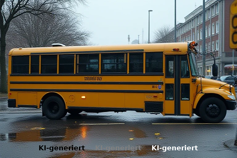 Busunfall in Neubrandenburg: 15 Kinder nach Türkontakt verletzt