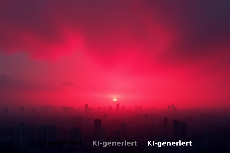 Changzhou: Roter Himmel vor Gewitter NASA erklärt das Phänomen