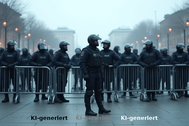 Chaos bei Gen Z regelt vor den bundesweiten Demonstrationen Polizei wappnet sich für mögliche Krawalle