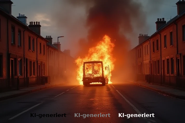 Eskalation in Nordirland: Ausschreitungen gegen Migranten und Polizei