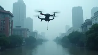 Chinas Drohnenflotte rettet Hochwasseropfer aus isolierten Gebieten