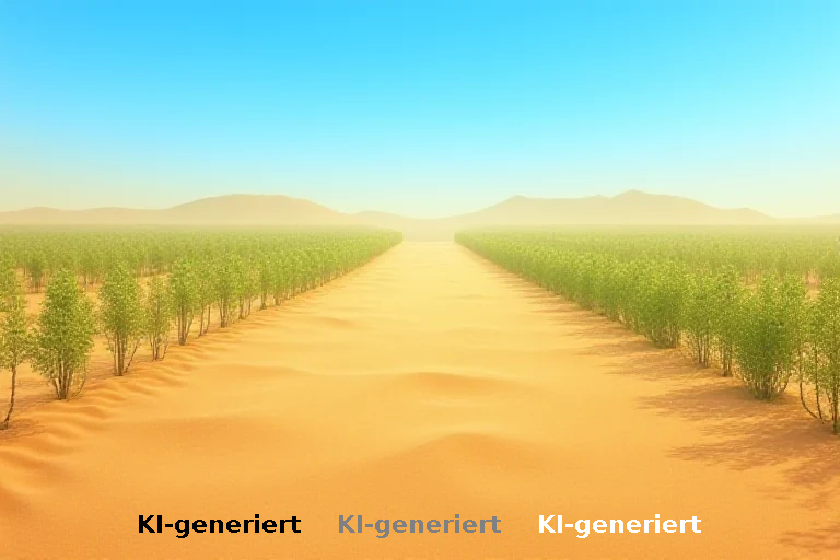 Chinas grüne Mauer als diplomatisches Instrument auf der Wüstenkonferenz