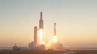 Chinas LandSpace demonstriert doppelte Rückgewinnung von Orbitalraketen