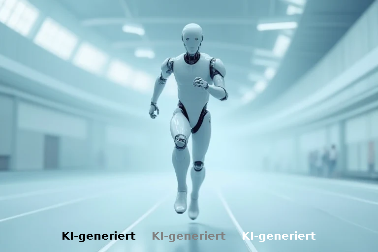 Chinesischer humanoider Roboter unterbietet Weltrekord über 100 Meter