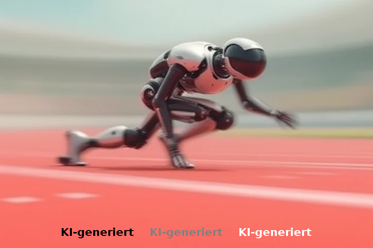 Chinesischer Roboter übertrifft menschliche Sprintleistung, bleibt aber in Reaktionszeit hinterher