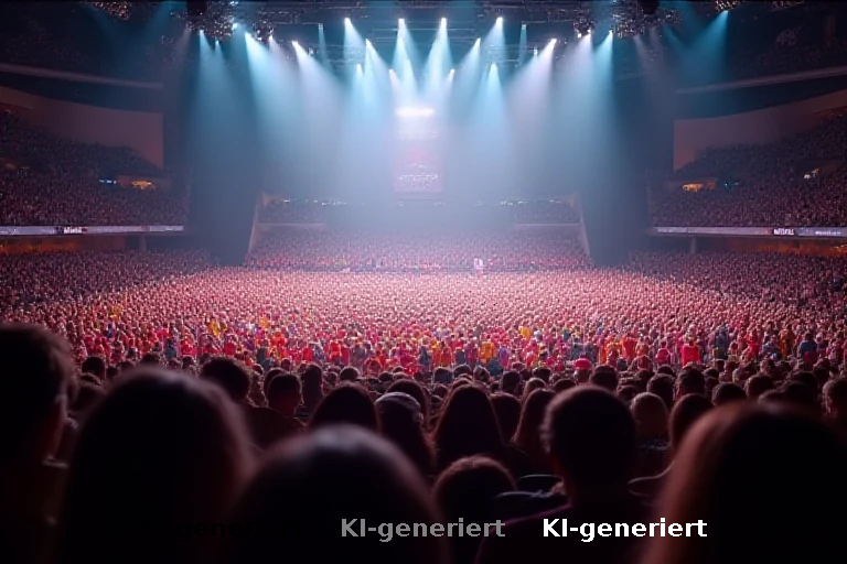 Chorprojekt in Mannheim: 6000 Kinder performen in der SAP-Arena