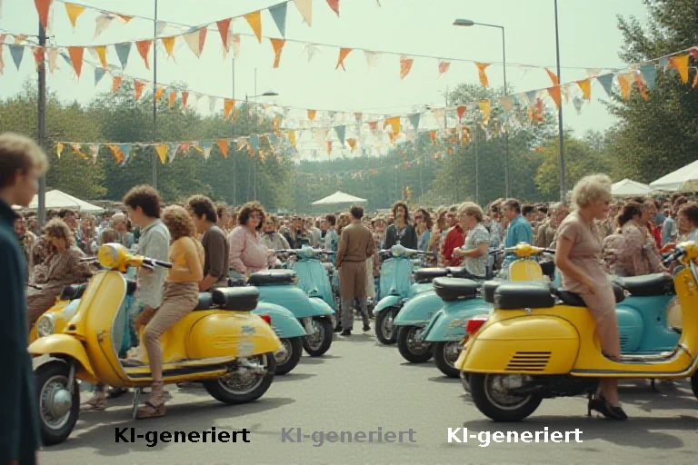 DDR-Nostalgie am Rand der Gesellschaft: Das kommerzialisierte Moped-Treffen in Mecklenburg