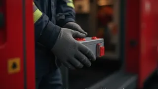 Defekte Batterie in Feuerwehrfahrzeug: Berufsfeuerwehr tauscht Akkus bei Freiwilligen Feuerwehr Harburg aus