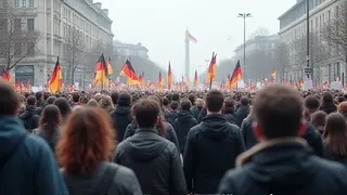 Demonstrationen in Berlin: Sorge vor weiteren Wahlerfolgen der AfD