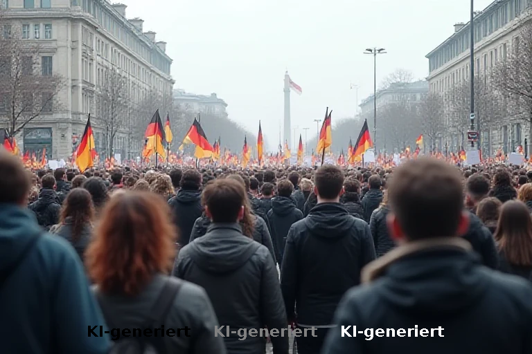 Demonstrationen in Berlin: Sorge vor weiteren Wahlerfolgen der AfD
