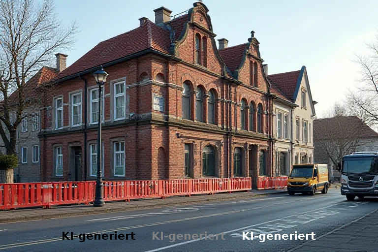 Denkmalschutz in Elmshorn: Halber Abriss treibt Kosten für Straßenumbau in die Höhe