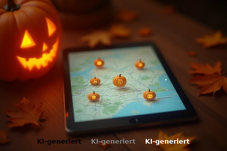 Digitale Karte bündelt Halloween-Stationen in Mering und Kissing