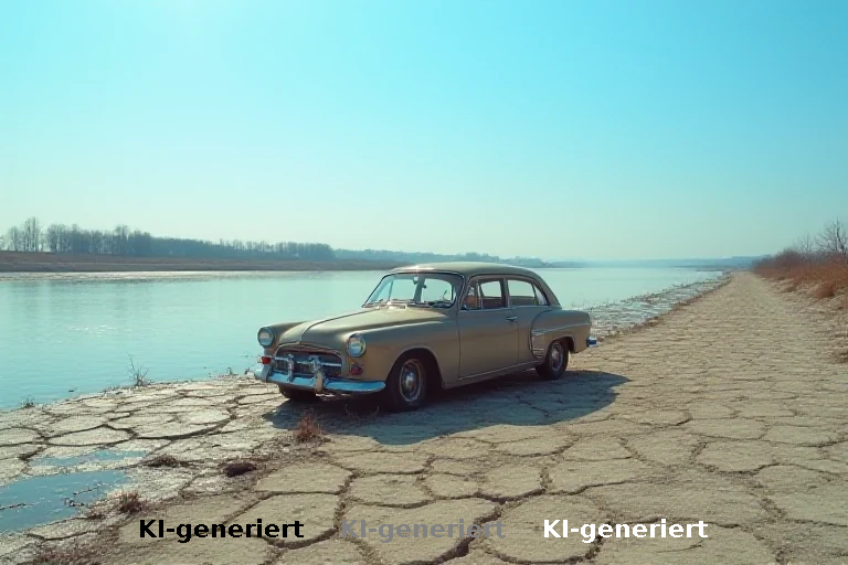 Donau-Fund: Oldtimer als Touristenmagnet und Symbol für Niedrigwasser-Krise