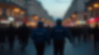 Dreckshure , Tötet sie : Polizistin in Paris von Randalierern gejagt und attackiert