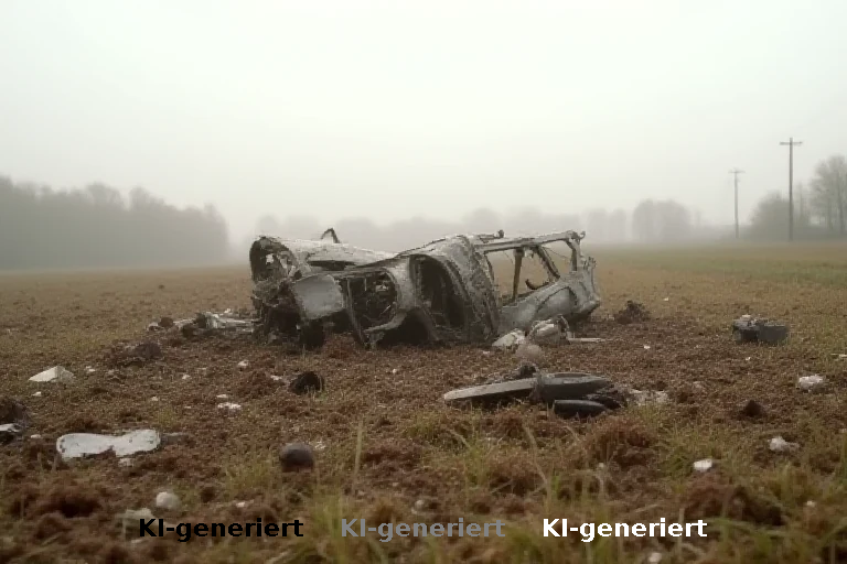 Drei Tote bei Flugzeugabsturz nahe Erkelenz