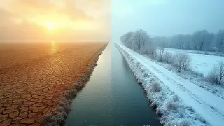 Dreigeteiltes Klima: Wie Extremwetter Deutschland spaltet