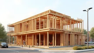 Dresdner Kita-Neubau: Zehn Millionen für Holzkonstruktion in Prohlis