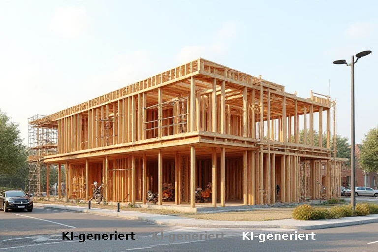 Dresdner Kita-Neubau: Zehn Millionen für Holzkonstruktion in Prohlis