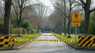 Dresdner Stadtgrün: Einjährige Sperrung von Parkbereich wegen Baumgefahr