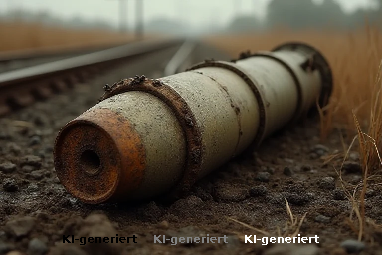 Dritter Blindgänger im Pfuhler Ried: Bahnstrecke Ulm-Augsburg kurzzeitig unterbrochen
