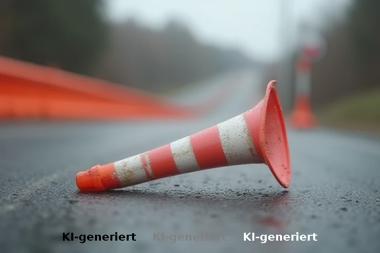 Drogenfahrt auf der A4: 21-Jähriger fährt in Baustellenbereich