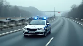 Drogenrausch und Autobahnchaos: Fluchtversuch endet in Kollisionen