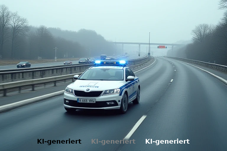 Drogenrausch und Autobahnchaos: Fluchtversuch endet in Kollisionen