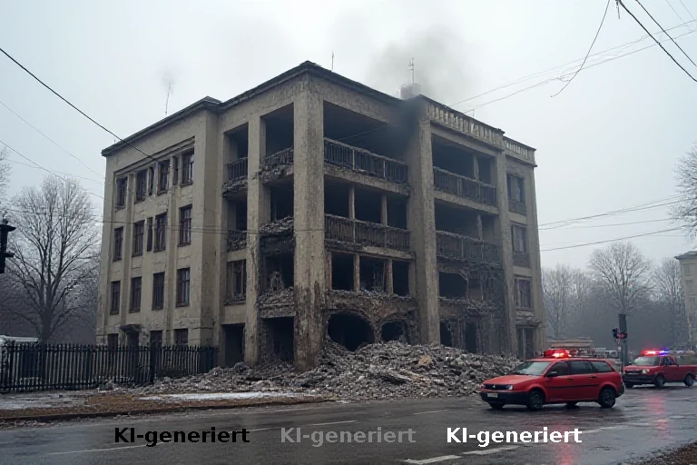 Drohnenangriff auf Dnipro: Verwaltungsbau getroffen, vier Tote