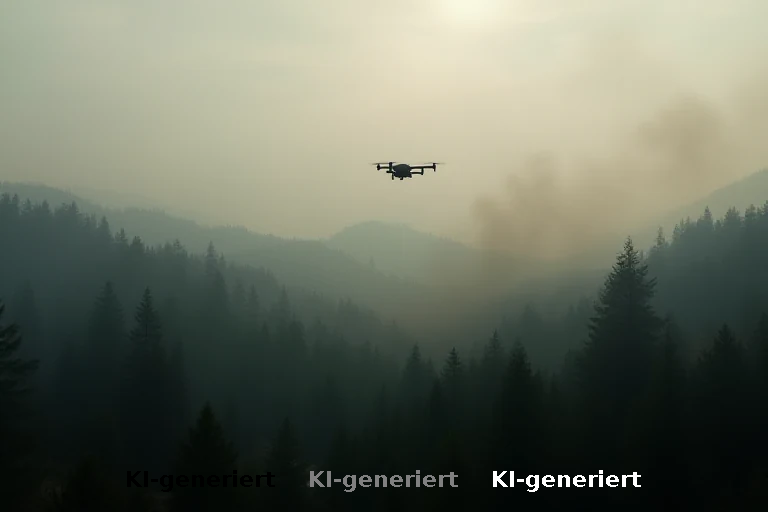Drohnenüberwachung bei Waldbrand in Emilia-Romagna: Effizienz oder Überwachung?
