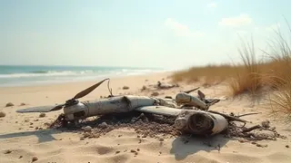 Drohnenwrack tötet Zivilisten am Schwarzen Meer Krieg trifft Ferienziele