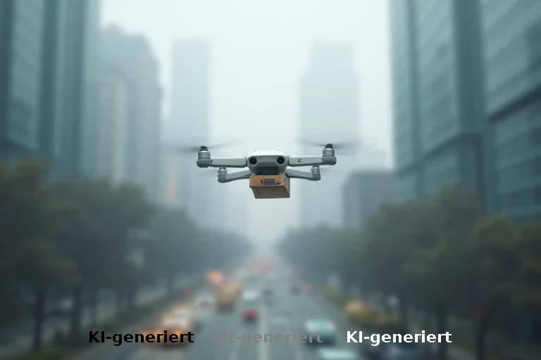 Drone-Lieferdienst: McDonald s und Meituan testen Flugroute in Shanghai