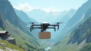 Drone-Logistik in Südtirol: Frischwaren und Abfalltransporte per Luftfracht