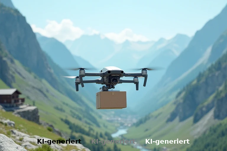 Drone-Logistik in Südtirol: Frischwaren und Abfalltransporte per Luftfracht