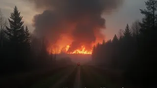 Dunkle Wolken über der Mosel: Belgisches Flächenfeuer bedroht Deutschland