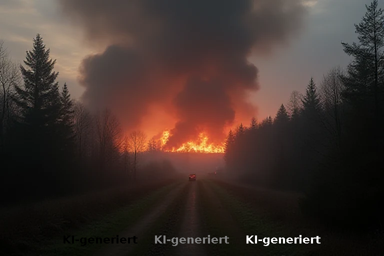 Dunkle Wolken über der Mosel: Belgisches Flächenfeuer bedroht Deutschland