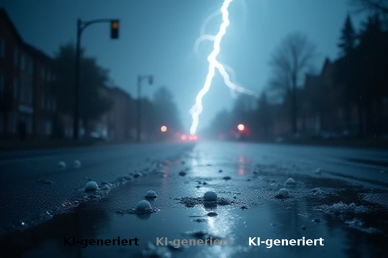 DWD warnt vor Unwetterkaskade: Starkregen und Hagel belasten Regionen