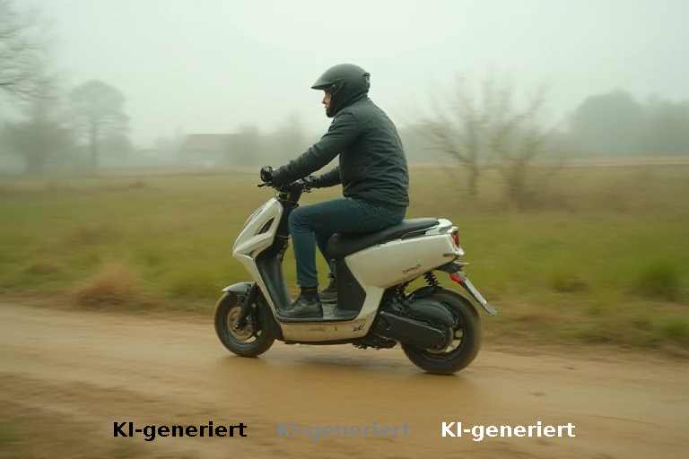 E-Scooter fährt 65 km h: Mit dem Ausom L2 Max brettern wir im Praxistest illegal über Feldwege