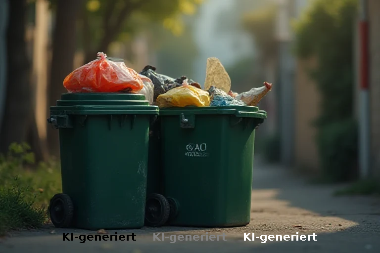 Eierkarton mit ätherischen Ölen als Mittel gegen Maden in der Biotonne