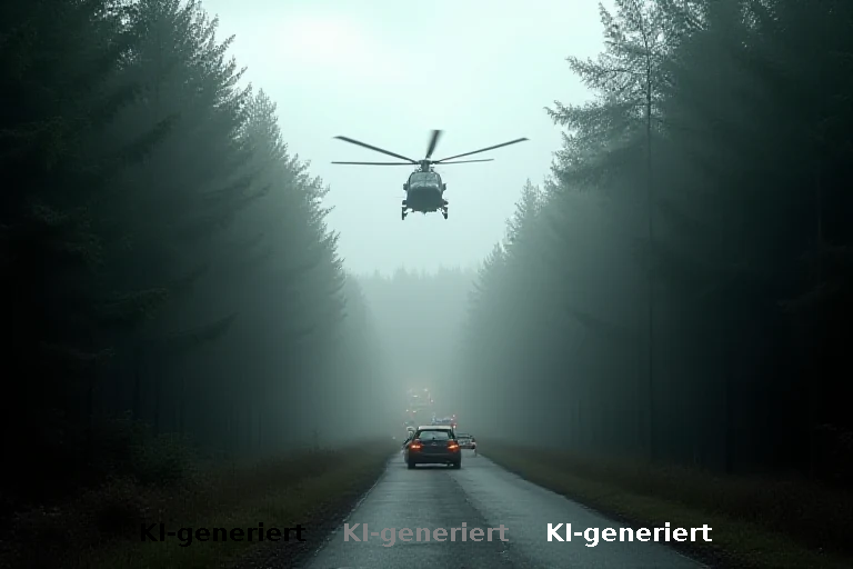 Eifel-Feuer: Luftunterstützung und Evakuierung im Hürtgenwald