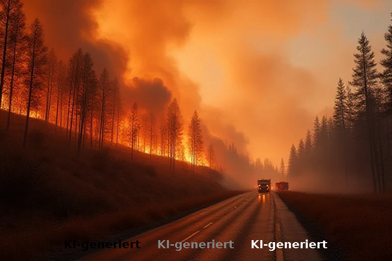Eingeschränkte Löschkapazitäten in Plauen: Waldbrand unter Kontrolle, aber Risiken bleiben