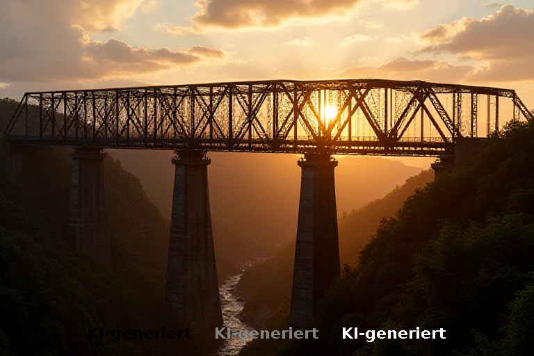 Eisenbahnbrücken als historische Identifikationsfiguren und Ingenieursleistungen